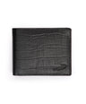 Luxury Crocodile Bifold-Black