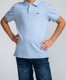 Crocodile Kids Supima Polo T Shirt Blue Bell