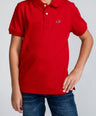 Crocodile Kids Supima Polo T Shirt Medium Violet