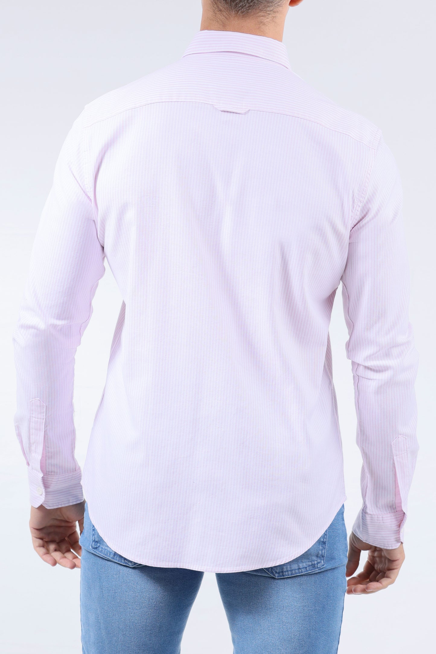 CROCODILE MEN SEMI CASUAL SLIM FIT SHIRT-WINE