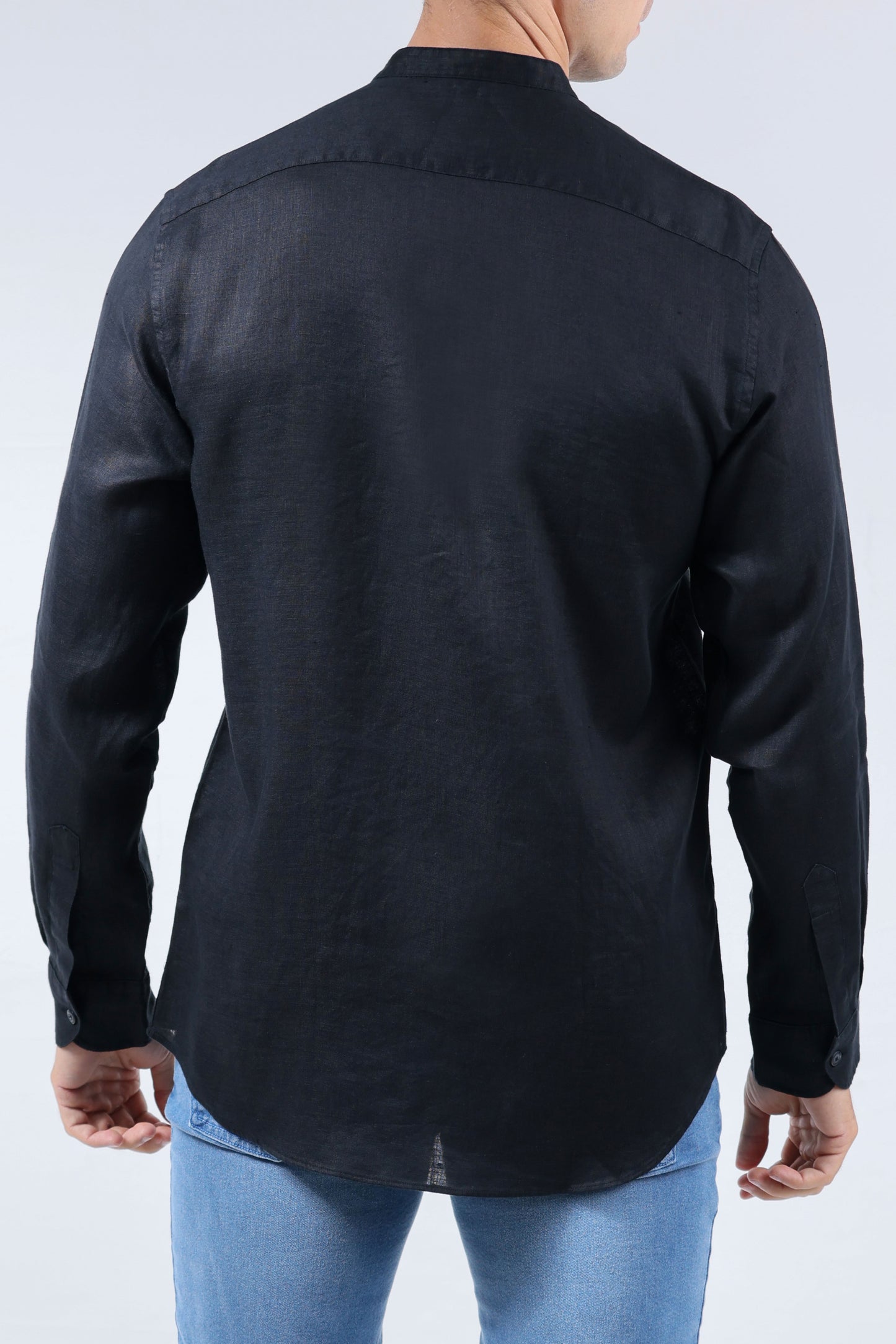 CROCODILE MEN SEMI CASUAL REGULAR FIT FS SHIRT-JET SET