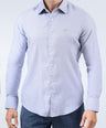 CROCODILE MEN EVENING SLIM FIT FS SHIRT-CLOUD BURST