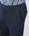 CROCODILE MEN ENTRY FORMAL SLIM FIT TROUSER-NAVY