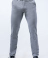 Crocodile Formal Entry Checks Slim Fit Trouser - Cloud Burst