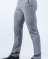 Crocodile Formal Entry Checks Slim Fit Trouser - Cloud Burst