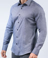 CROCODILE MEN EVENING SLIM FIT FS SHIRT-DARK DENIM