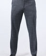 Crocodile Formal Entry Plain Regular Fit Trouser - Charcoal