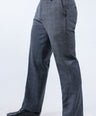 Crocodile Formal Entry Plain Regular Fit Trouser - Charcoal
