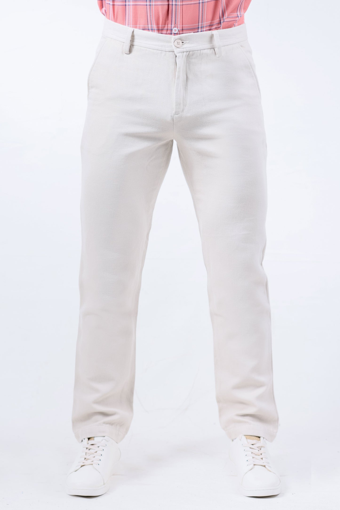 Crocodile Men Tappered Fit Casual Trouser - Fog