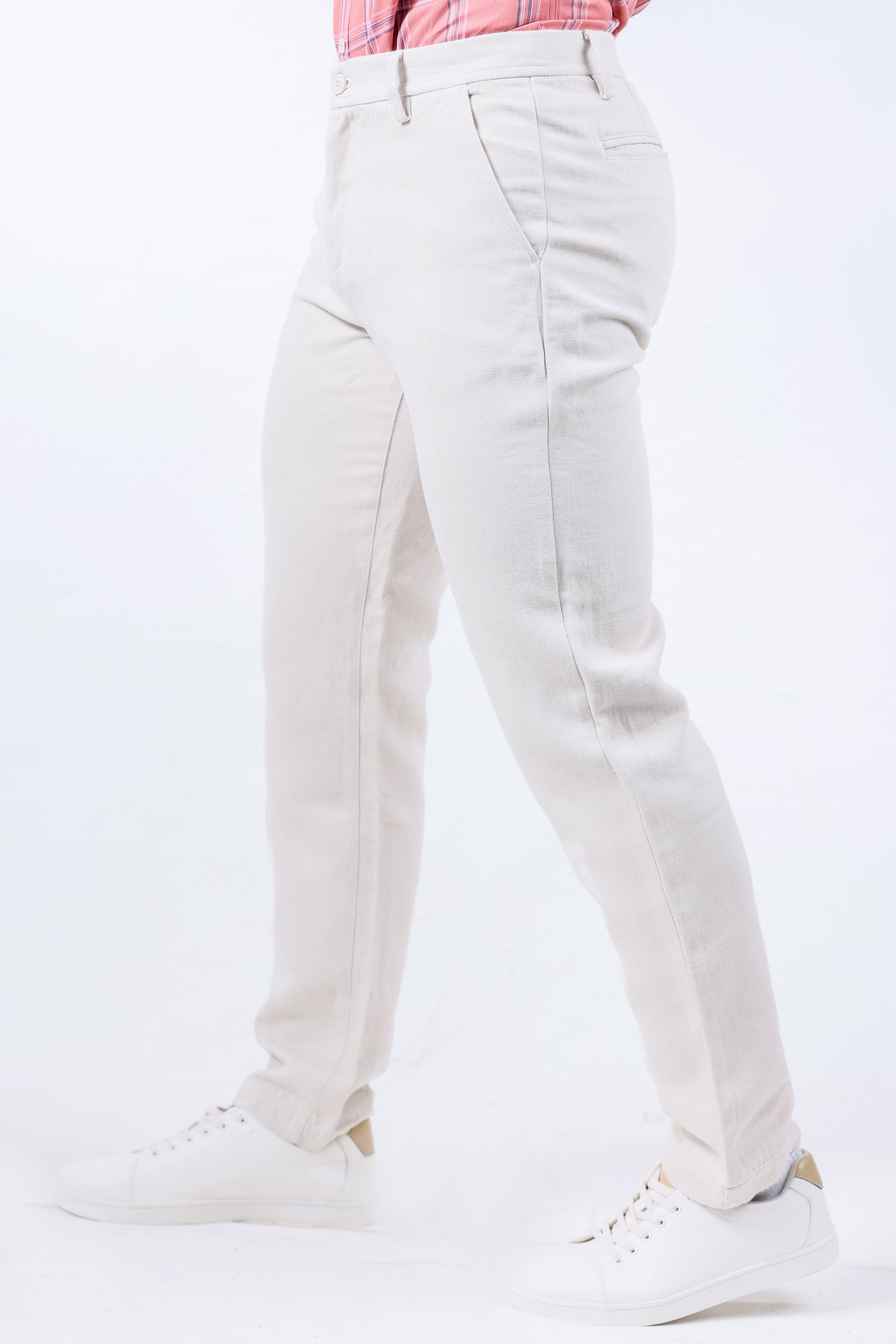 Crocodile Men Tappered Fit Casual Trouser - Fog