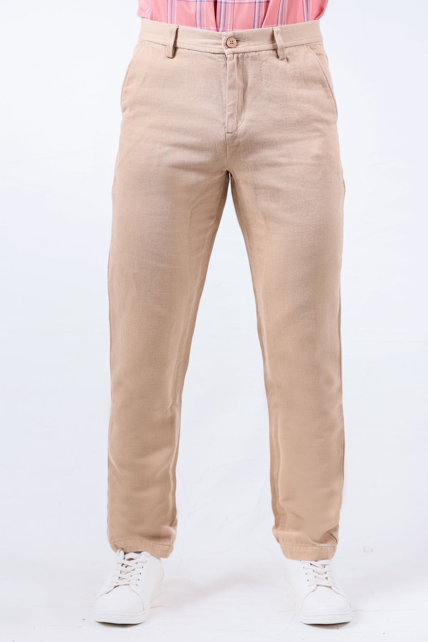 Crocodile Men Tappered Fit Casual Trouser - Brown Tane