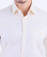 Casual Oxford Slim Fit Shirt - Optic White