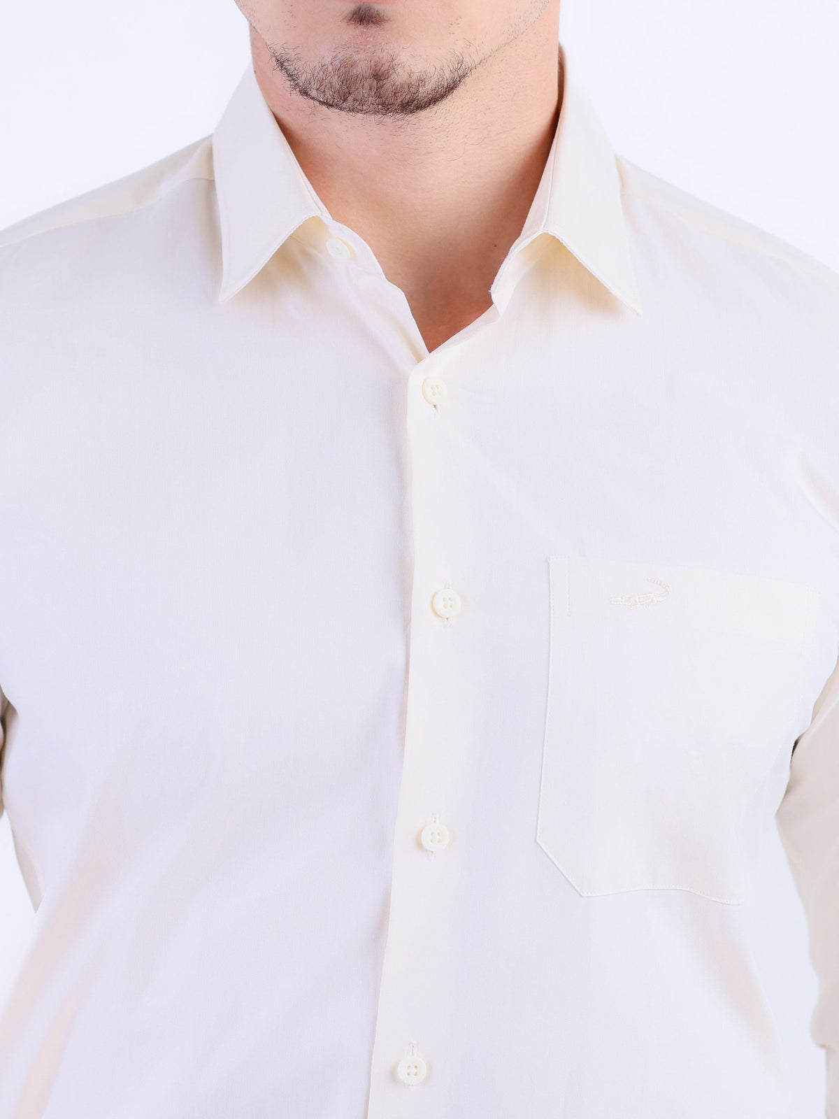 Casual Oxford Slim Fit Shirt - Optic White
