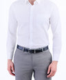 Formal Seasonal Plain Slim Fit Shirt - Egret