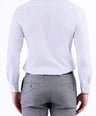 Formal Seasonal Plain Slim Fit Shirt - Egret