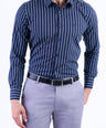 Formal Slim Fit Shirt - Methly Blue
