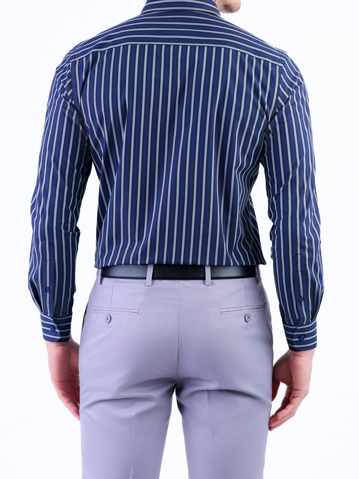 Formal Slim Fit Shirt - Methly Blue