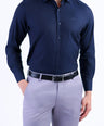 Evening Regular Fit Shirt - Blue Depths