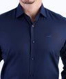 Evening Regular Fit Shirt - Blue Depths