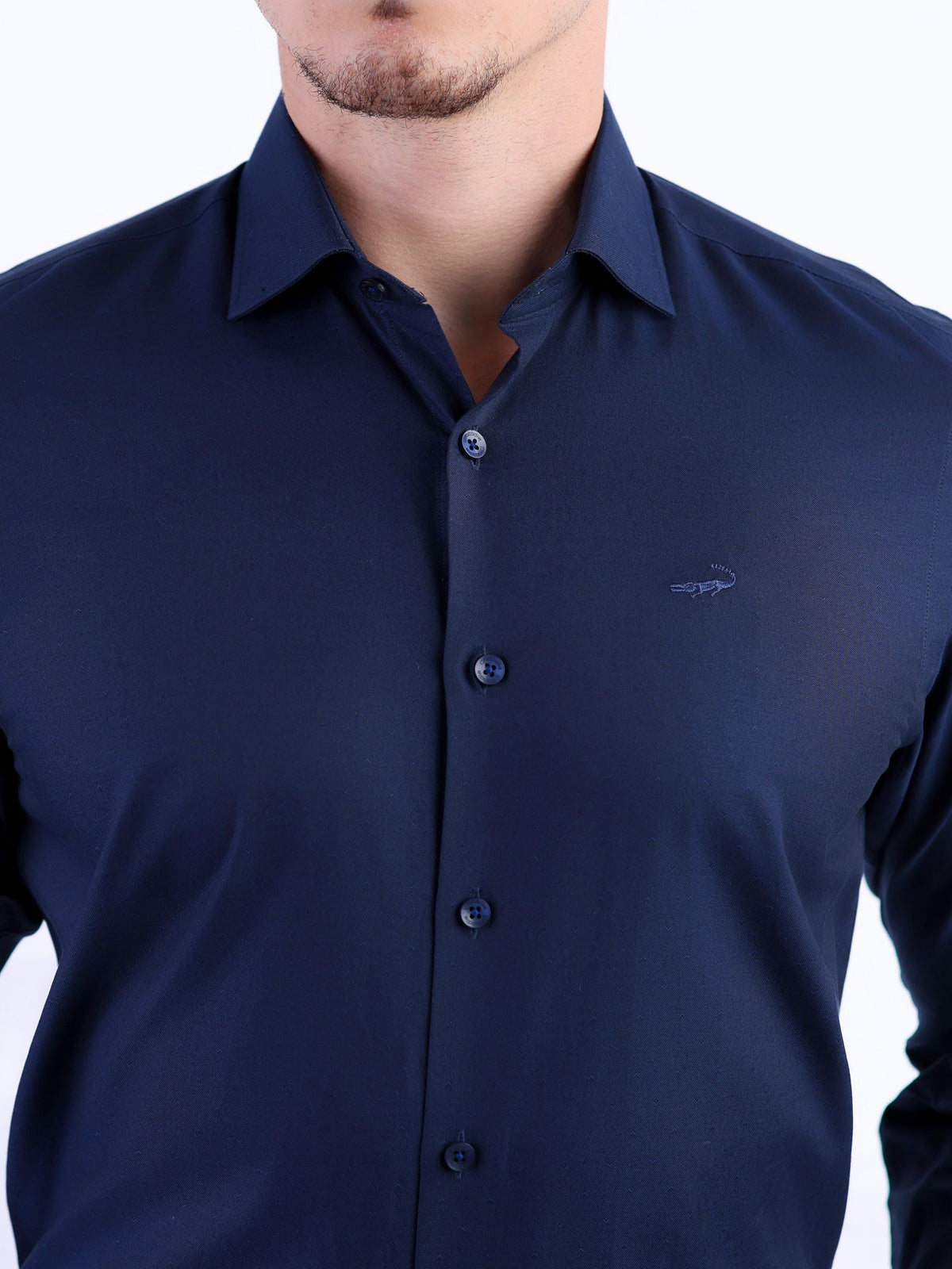 Evening Regular Fit Shirt - Blue Depths