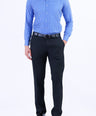 Formal Checks Slim Fit Shirt - Methly Blue