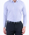 Formal Stripe Slim Fit Shirt - Little Boy Blue