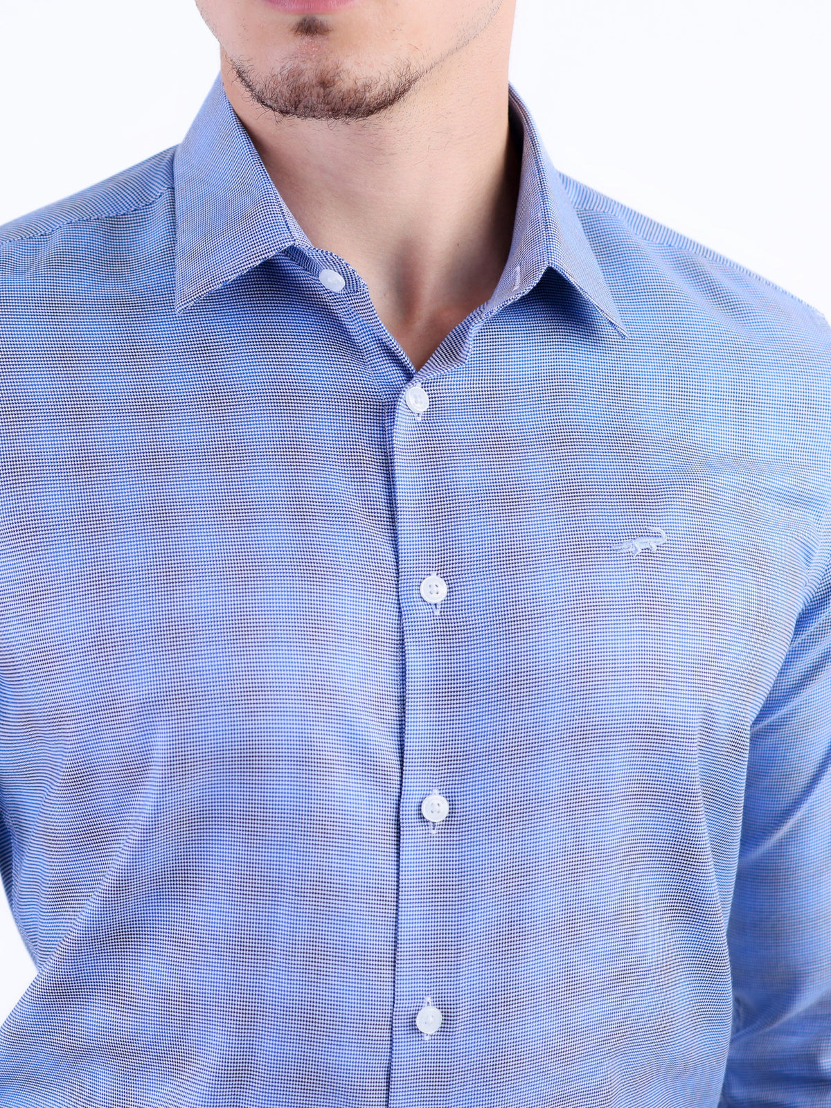 Formal Slim Fit Shirt - Vista Blue