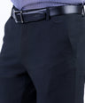 Formal Entry Dobby Slim Fit Trouser - Black