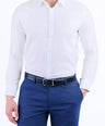 Formal Dobby Slim Fit Shirt - White