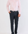 Crocodile Seasonal Formal Plain Slim Fit-Veiled Rose
