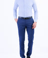 Formal Stripe Slim Fit Shirt - Blue Mist