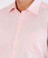Crocodile Seasonal Formal Plain Slim Fit-Veiled Rose