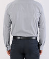 Crocodile Semi Casual Printed Slim Fit-Black