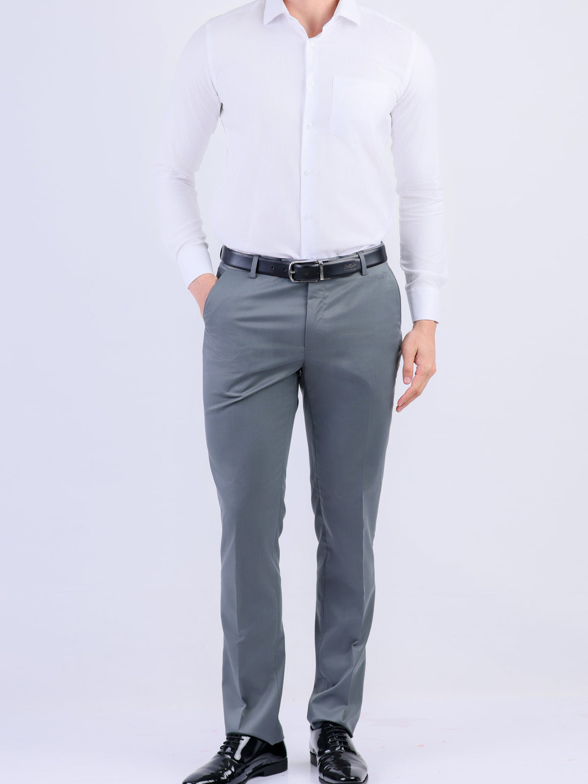 Formal Seasonal Slim Fit Shirt - Gardenia