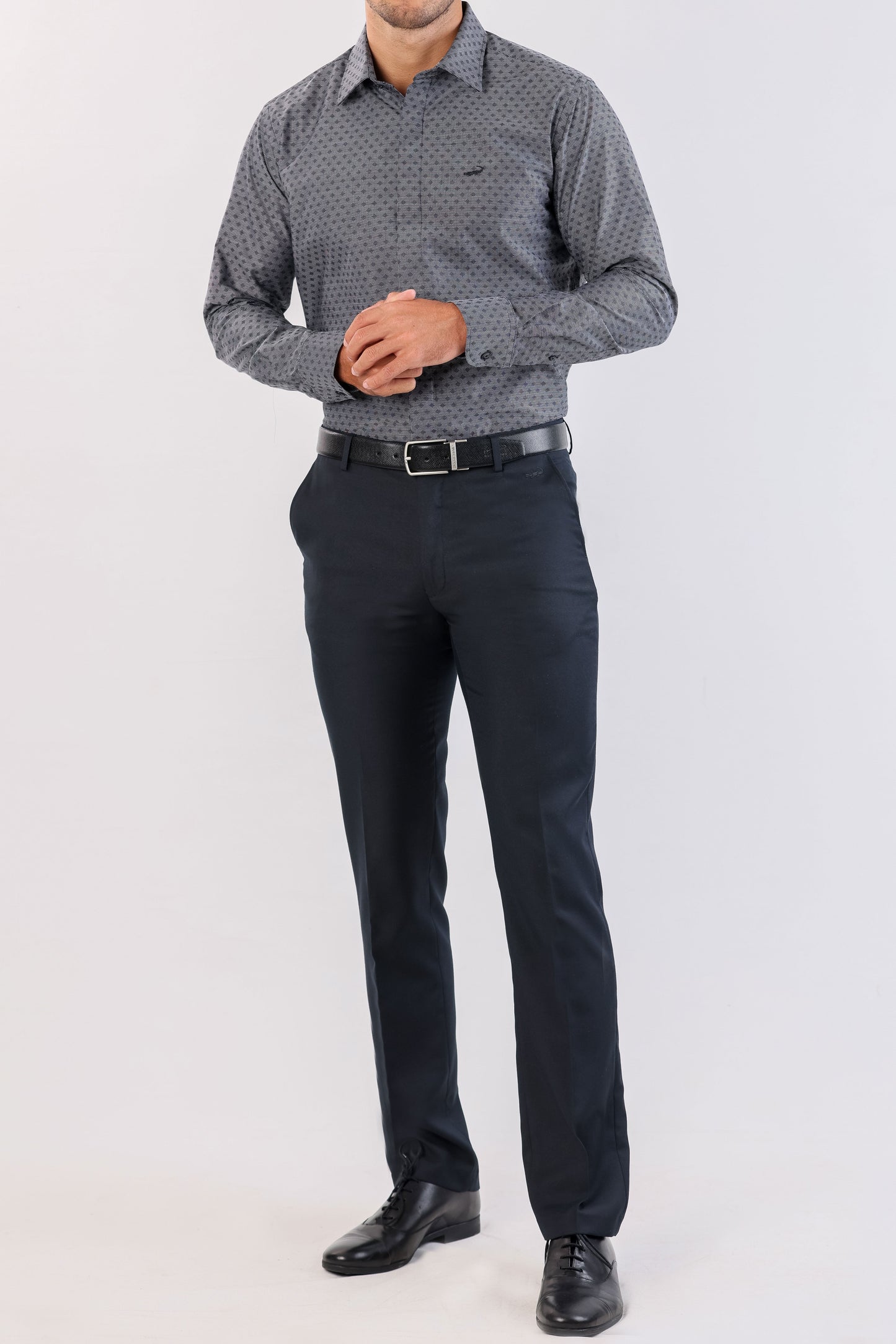 Crocodile Evening Printed Slim Fit-Jet Set