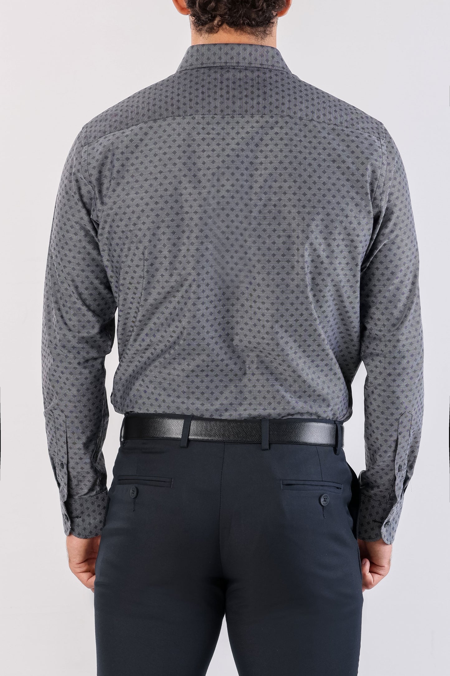 Crocodile Evening Printed Slim Fit-Jet Set