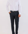Crocodile Seasonal Formal Plain Slim Fit-Vapous Grey