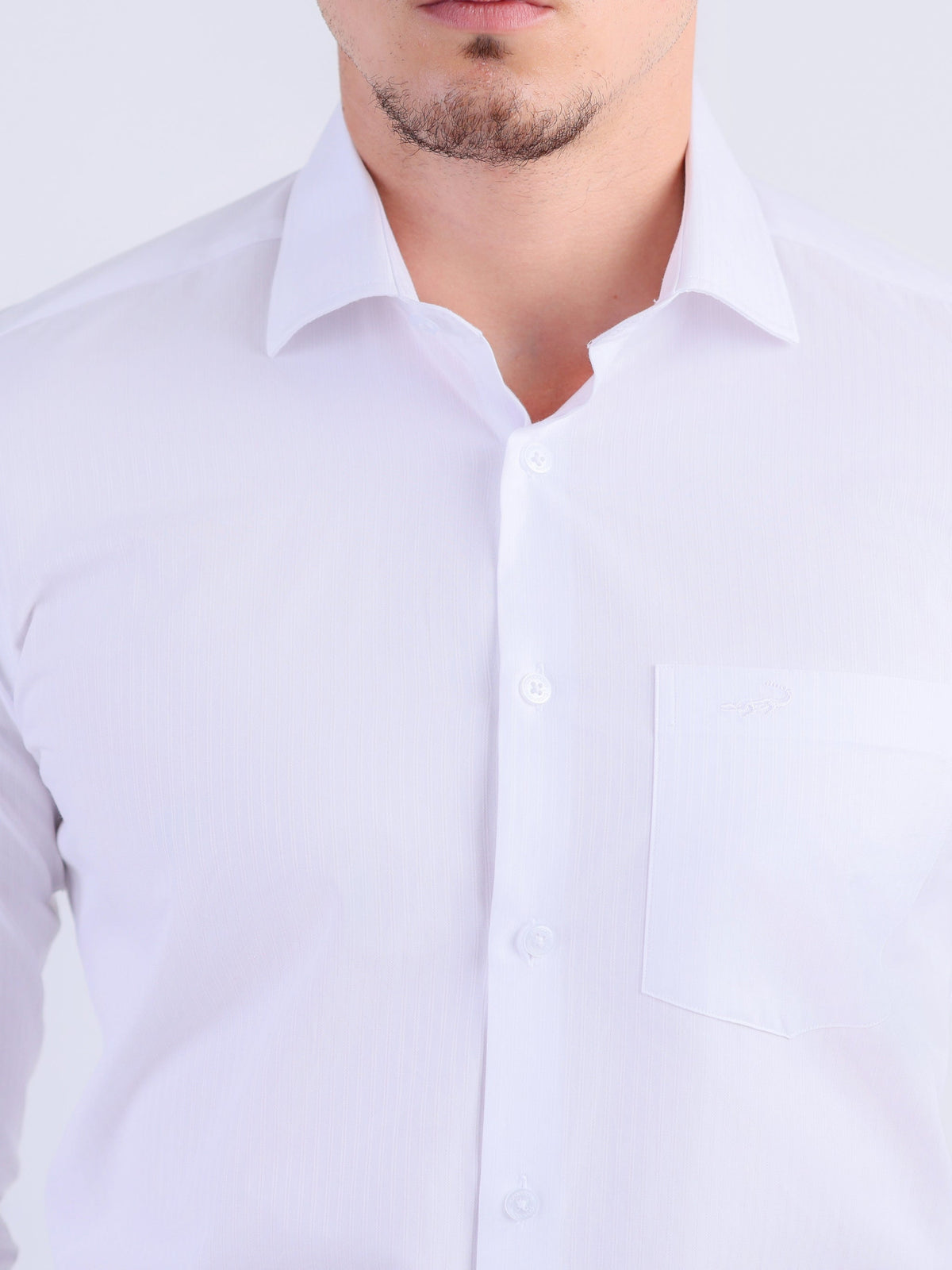 Formal Seasonal Slim Fit Shirt - Cloud Dancer
