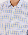 Crocodile Semi Casual Checks Slim Fit-Lemon Remove