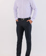 Crocodile Semi Casual Checks Slim Fit-Creole Pink