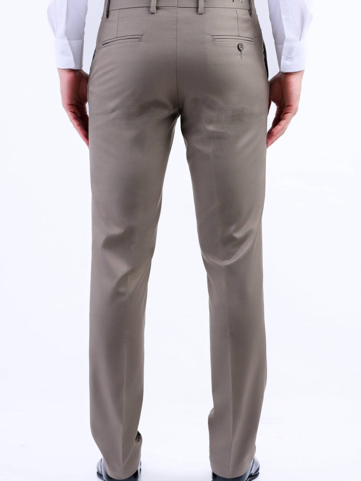 Formal Entry Slim Fit Trouser - White Swan