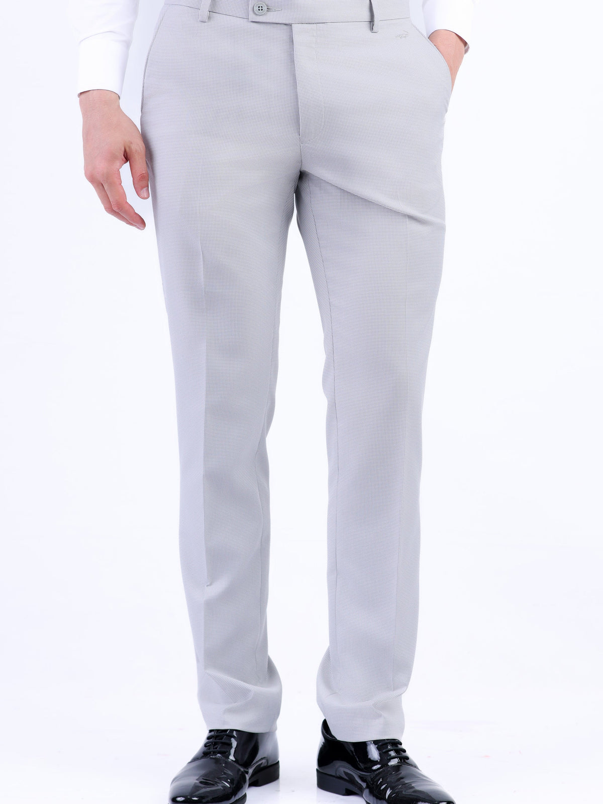 Formal Entry Slim Fit Trouser - Drizzle