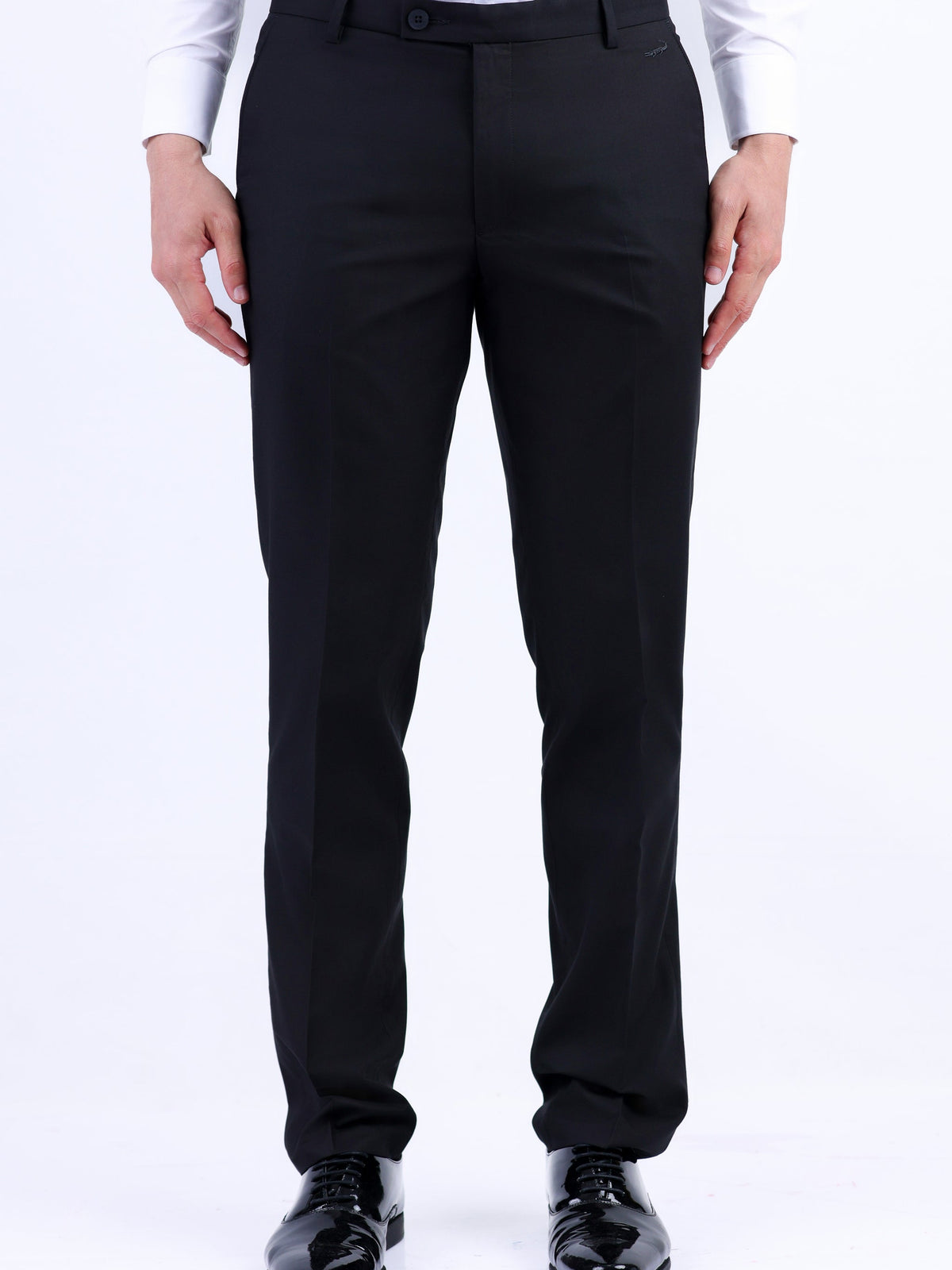 Formal Entry Slim Fit Trouser - Black Inck