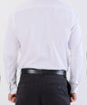 Crocodile Seasonal Formal Plain Slim Fit-Snow White