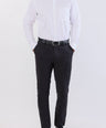 Crocodile Seasonal Formal Plain Slim Fit-Egret