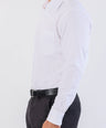 Crocodile Seasonal Formal Plain Slim Fit-Egret