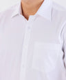 Crocodile Seasonal Formal Plain Slim Fit-Egret