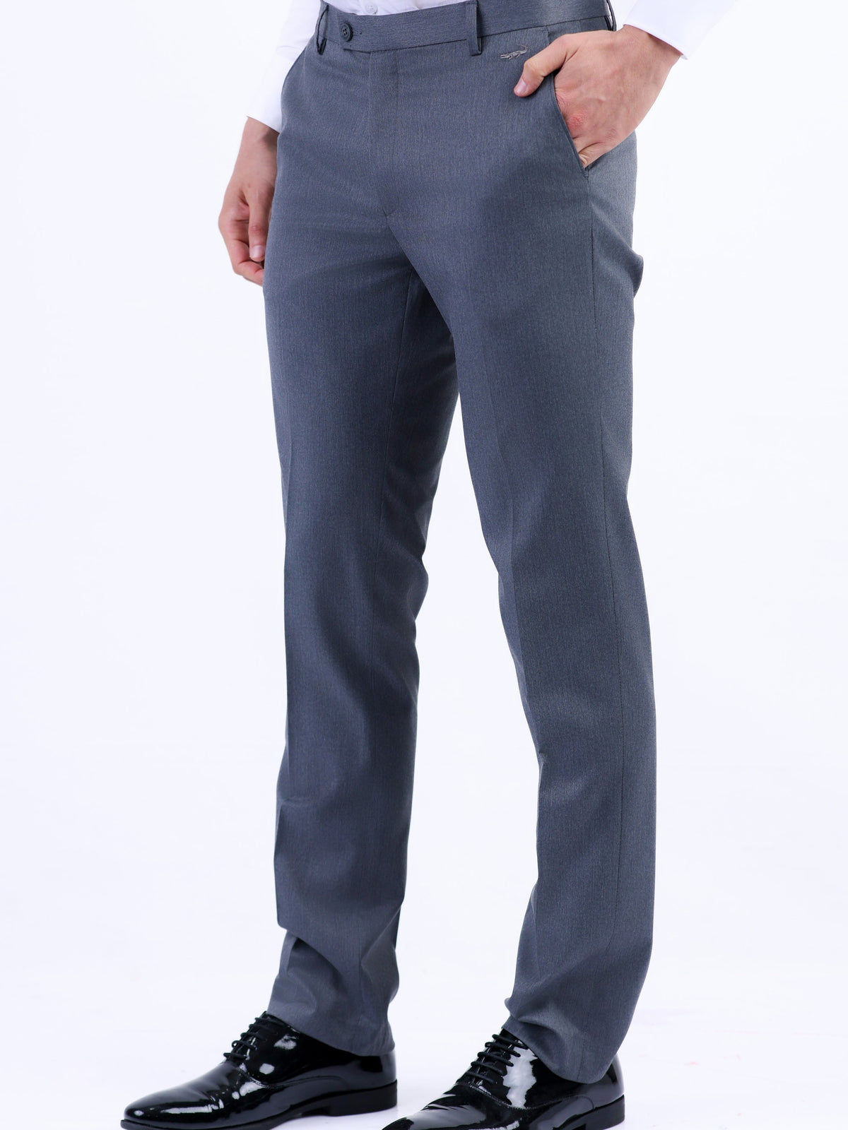 Formal Entry Slim Fit Trouser - Bleached Denim