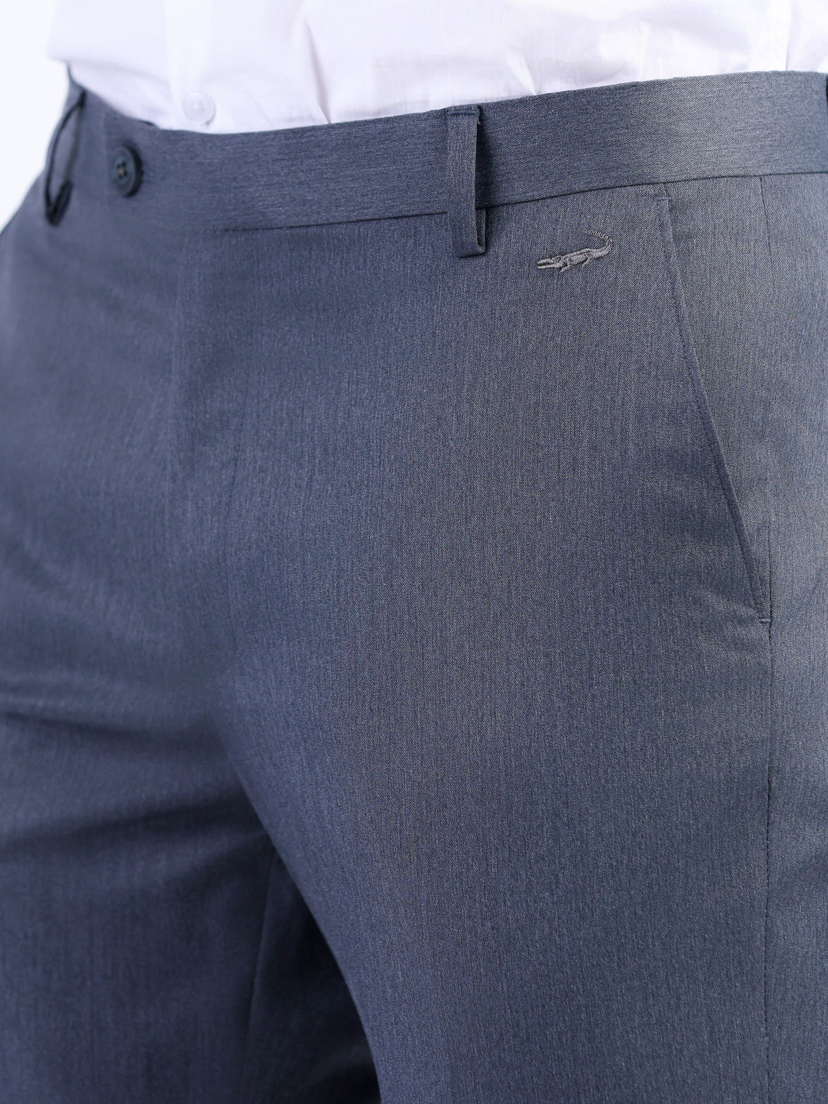 Formal Entry Slim Fit Trouser - Bleached Denim