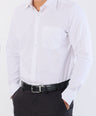 Crocodile Seasonal Formal Plain Slim Fit-Cloud Dancer